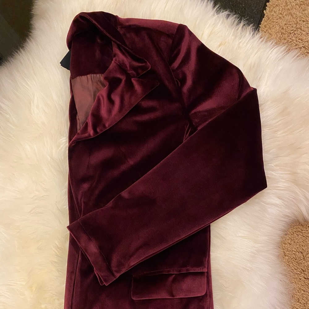 Agnes and Dora Blazer, size S, burgundy